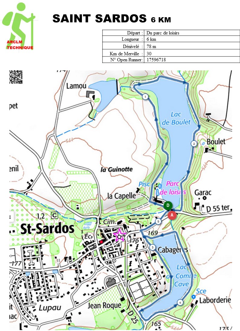 Randonnée à Saint Sardos